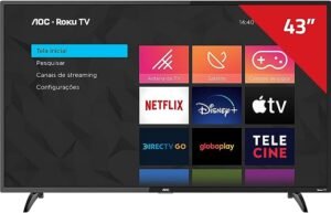Smart TV LED 43″ Full HD AOC Roku 43S5195/78 É Boa?
