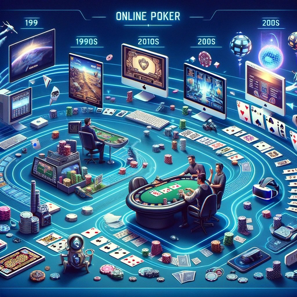 O surgimento do pôquer on-line