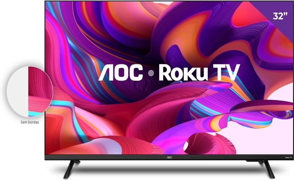 Smart TV LED 32 HD AOC 32s5135/78g É BOA