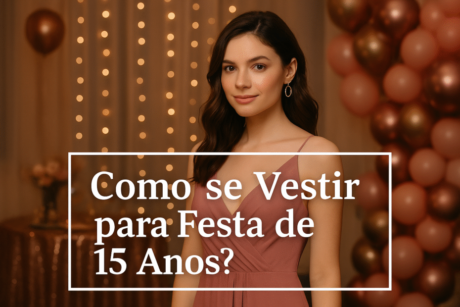 Como se Vestir para Festa de 15 Anos?