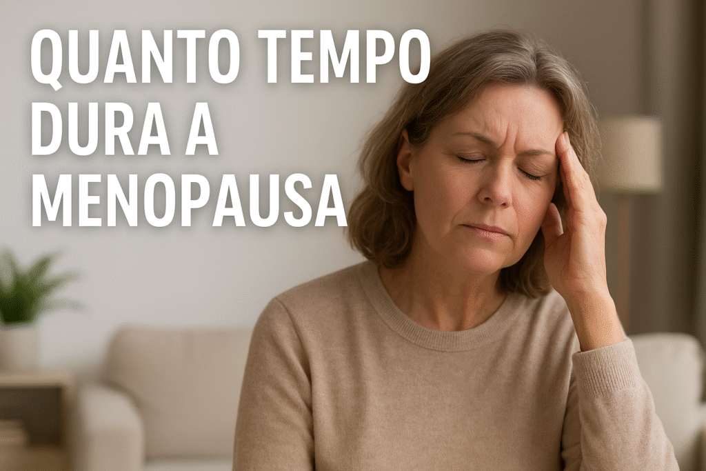 QUANTO TEMPO DURA A MENOPAUSA
