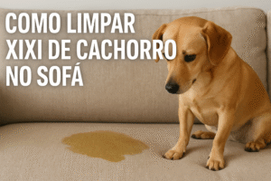 Como Limpar Xixi de Cachorro no Sofa? Aprenda!