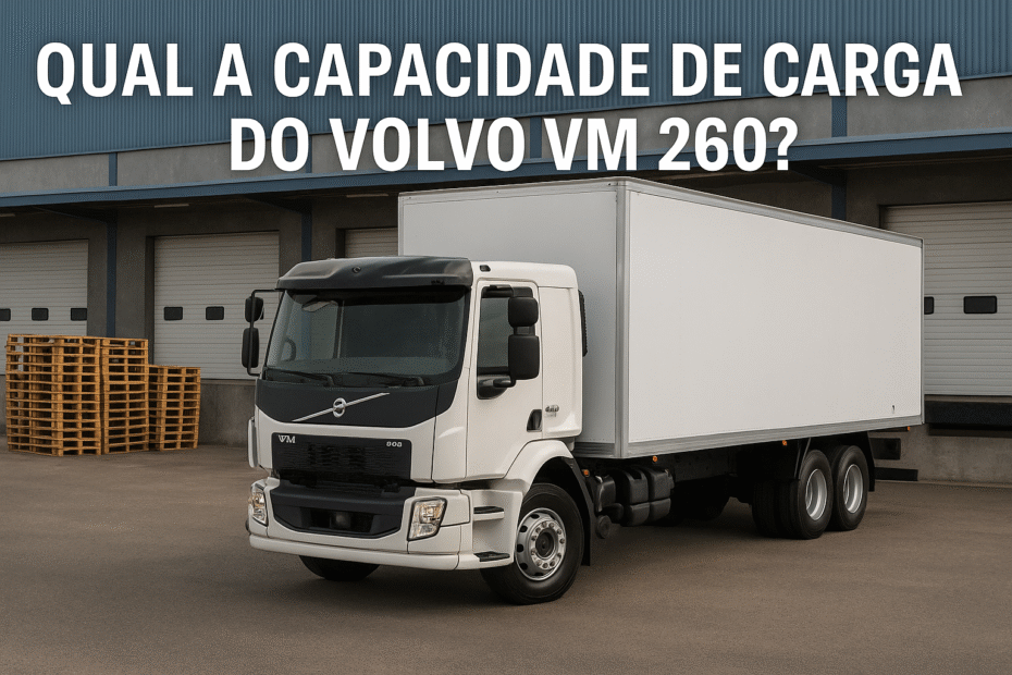qual a capacidade de carga do volvo vm 260