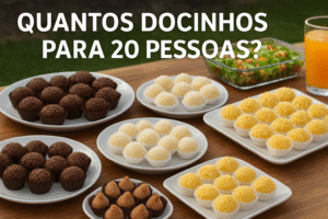 Quantos Docinhos para 20 Pessoas?