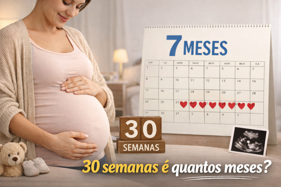 30 semanas é quantos meses