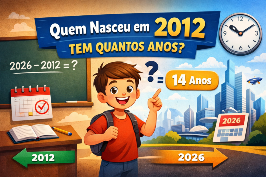 Quem Nasceu em 2012 Tem Quantos Anos Agora