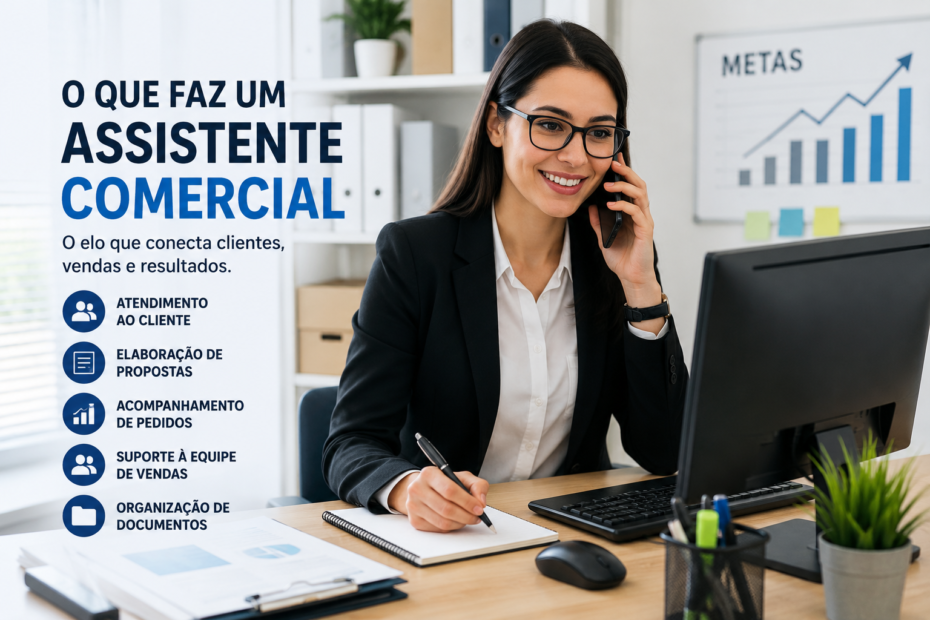 O que Faz um Assistente Comercial atualmente