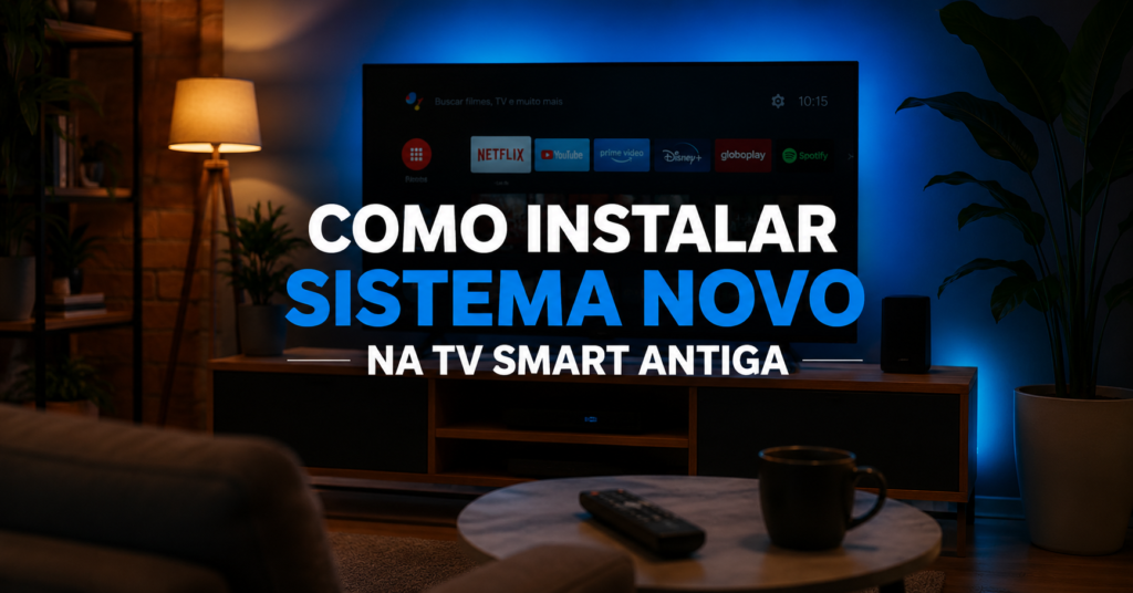 Como instalar sistema novo na TV Smart antiga Samsung