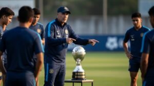 Profissional no trabalho ilustrando quanto ganha um campeão da Libertadores